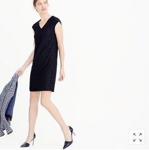 J Crew Sleeveless Lace Shift dress